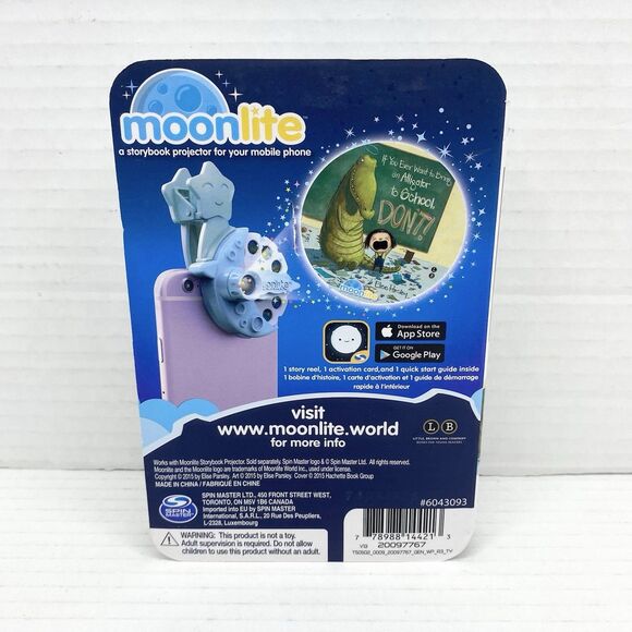 Moonlite Storybook Projector Reel If You Ever Want to Bring Alligator to School - Picture 3 of 3